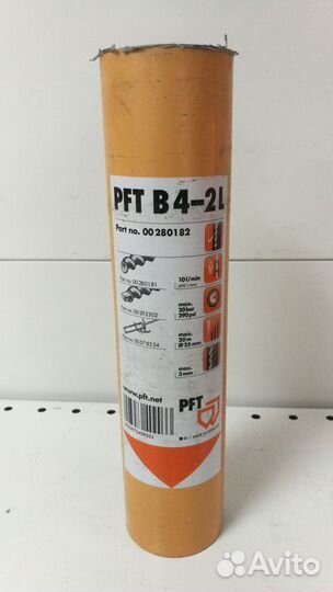 Шнековая пара PFT B 4 - 2 L, статор - ротор