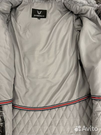 Парка зимняя женская с натуральным мехом 42