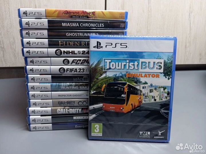 Tourist Bus Simulator PS5 (Новый)