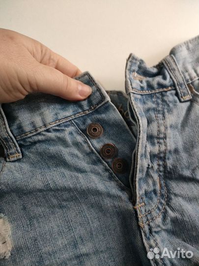 Шорты джинсовые