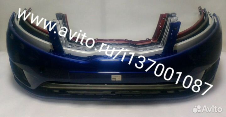 Передний бампер kia rio 3