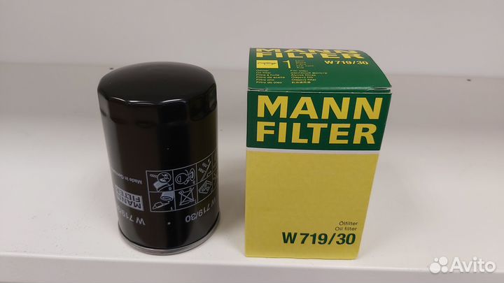 Масляный фильтр mann-filter W719/30