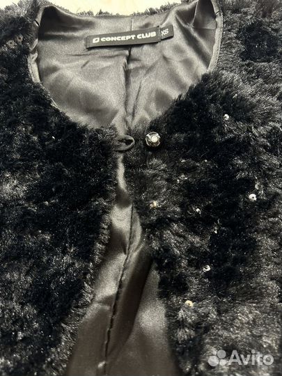 Болеро с пайетками XS