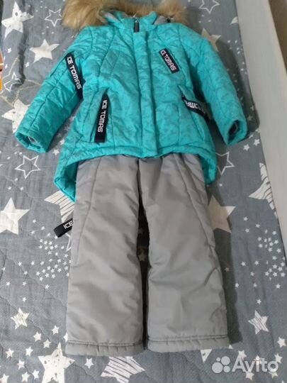 Зимний костюм для девочки