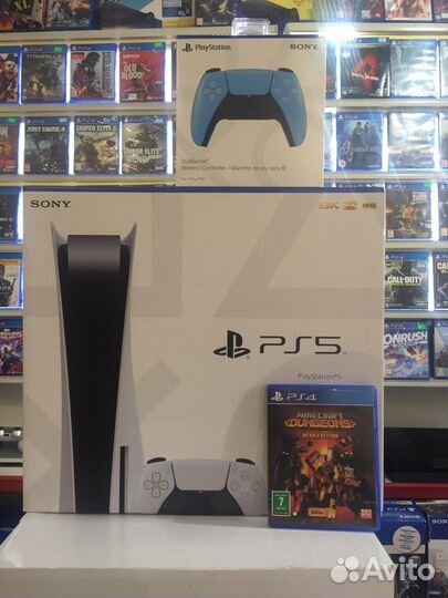 Sony playstation 5 PS 5 Minecraft dungeons