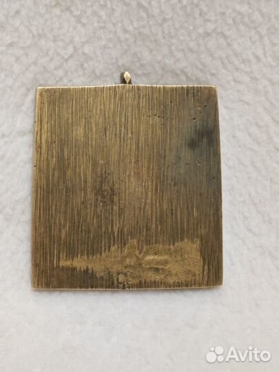 Икона Святая Троица. Пластика, бронза