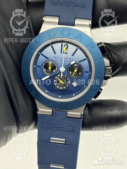 Часы Bvlgari Diagono Aluminium 40mm