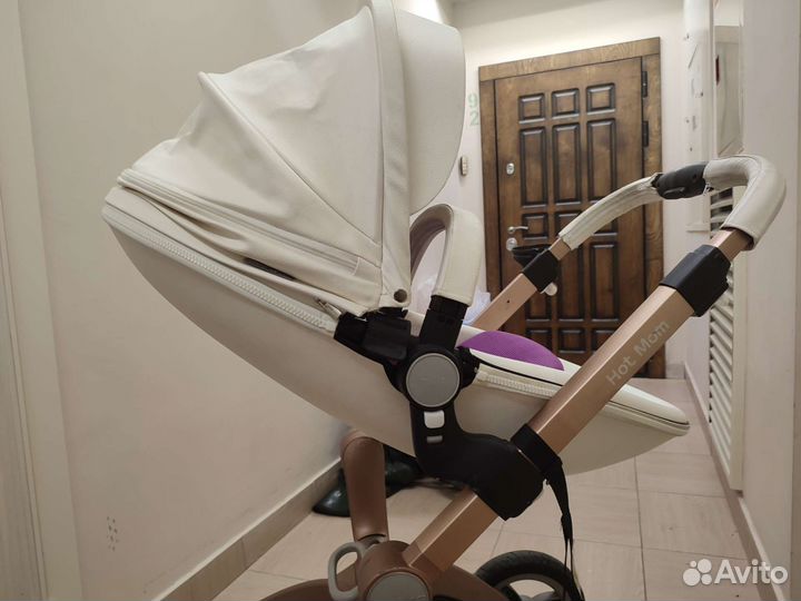 Детские коляски 2 в 1 эко кожа