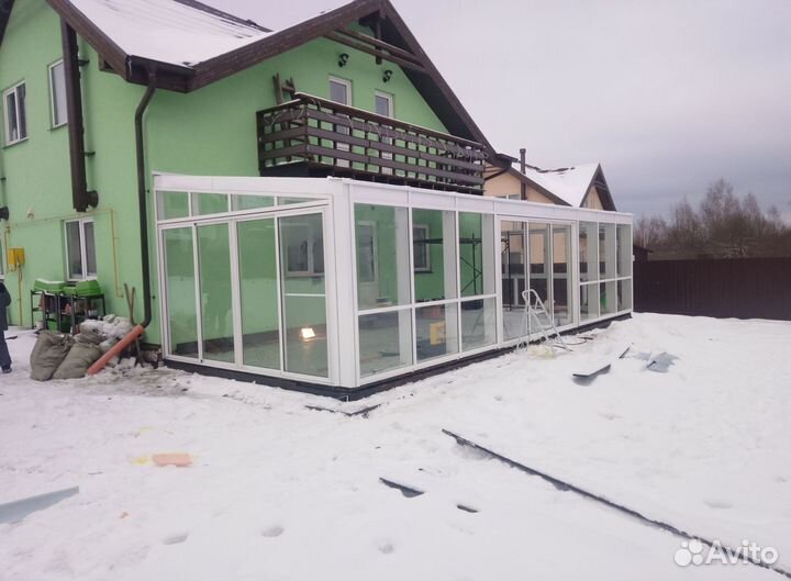 Раздвижные окна, двери, входные группы