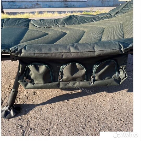 Раскладушка для рыбалки и отдыха