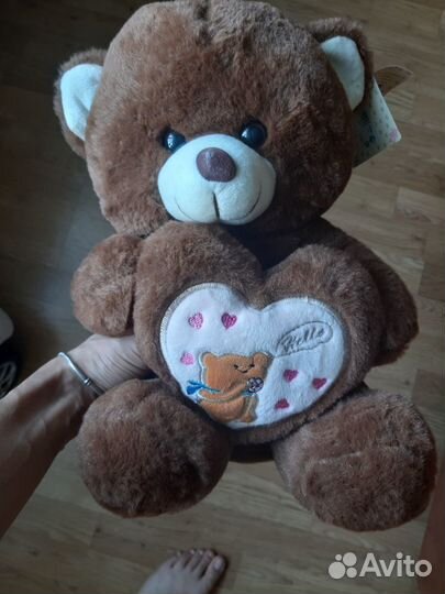 Плющевый Медведь, мягкая игрушка Мишка Новый