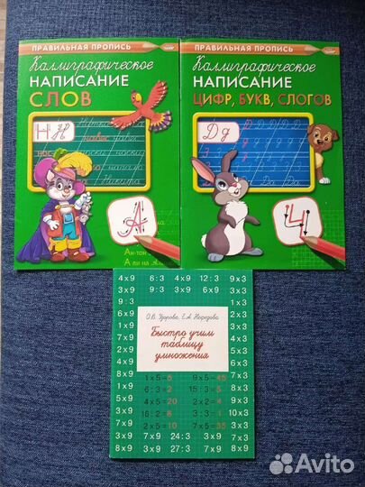 Тренажеры по русскому и математике 1-4 класс