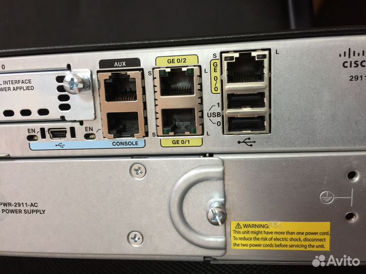 Маршрутизатор Cisco 2911 новый