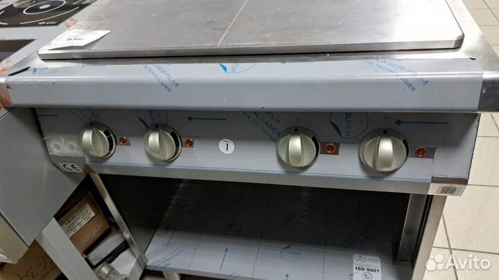 Плита эл. 4-конф ATA k7etp10vv с открытым шкафом