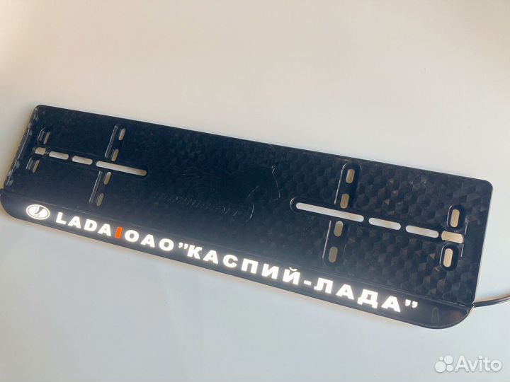 Номерные рамки с подсветкой