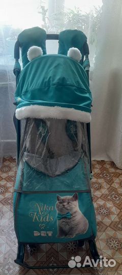 Санки-коляска Ника 7-2