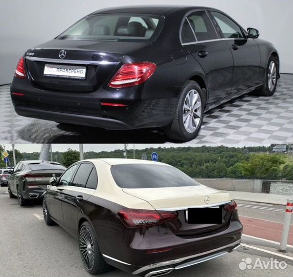 Рестайлинг Mercedes e-class (w213) в стиле Maybach