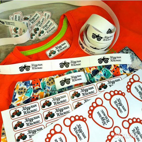 Бирки, этикетки, метки