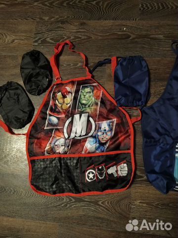 Фартук детский для уроков труда и рисования