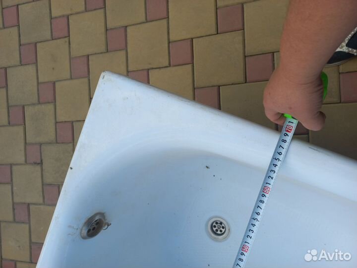 Ванная акриловая бу 120 на 70