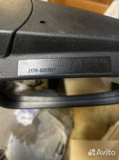 Зеркало боковое ваз-2170 левое