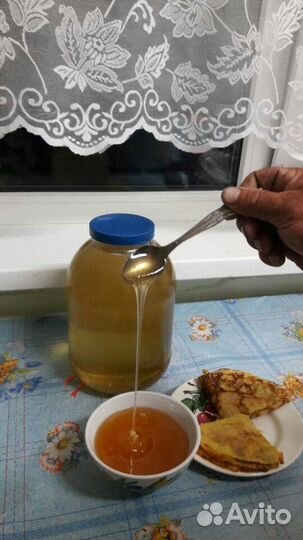 Мёд 2023г акация с разнотравием