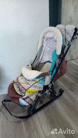 Санки-коляска Ника