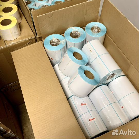 Термоэтикетки 75х120