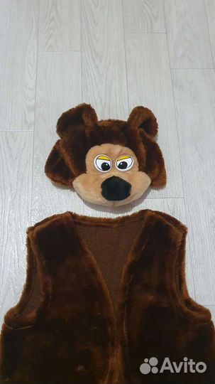 Детский новогодний костюм медведя