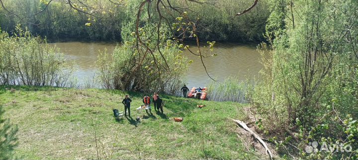 Сплав по реке на катамаране/SUP Board