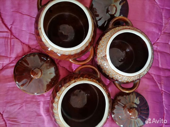 Горшок для запекания,Ц. за 3 шт