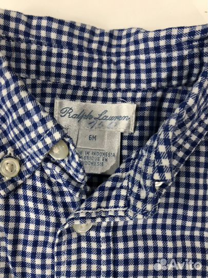 Рубашка для мальчика 6 m