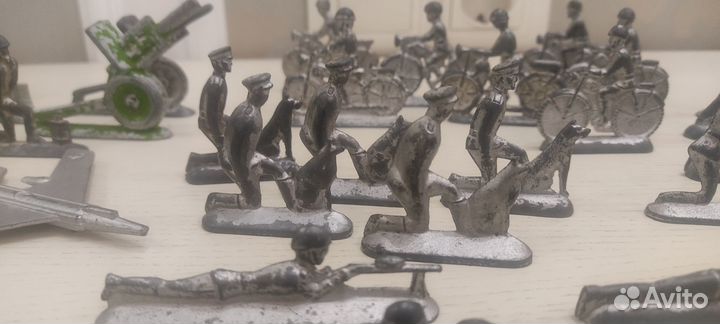 Солдатики баз Игрушка СССР