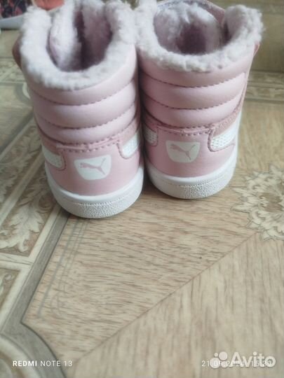 Кроссовки детские 23 размер для девочки Puma