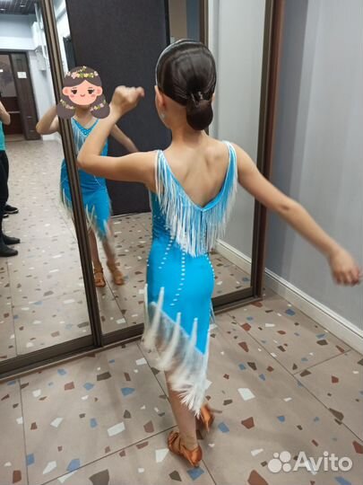 Платье для латины Ю1 (140)