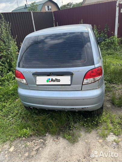 Daewoo Matiz 0.8 МТ, 2011, битый, 180 000 км