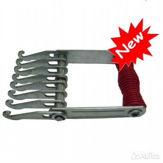 Гребенка тяговая ручная на 8 крючков