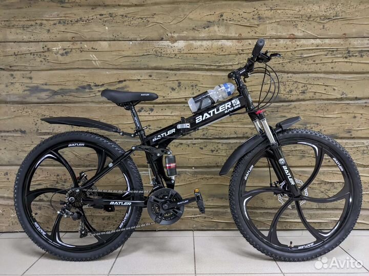 Велосипед складной на литых дисках