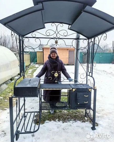 Кованый мангал