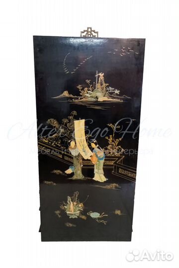 Настенное лаковое панно 1940-х гг