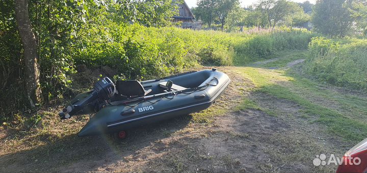 Комплект Brig b350 и Yamaha 9.9 gmhs