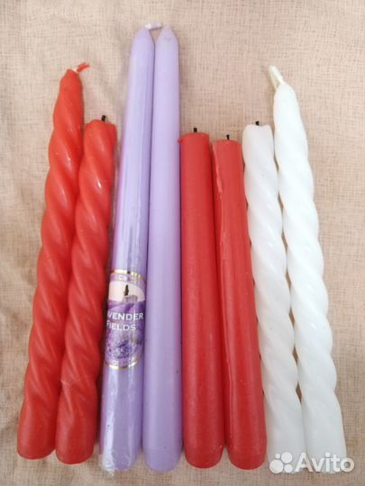 Свечи в ассортименте