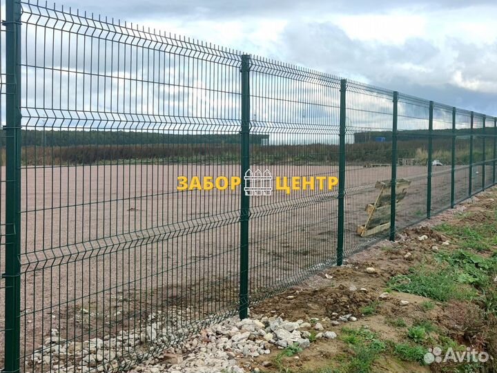 3D cетка Гиттер сварная для забора, Медведовская