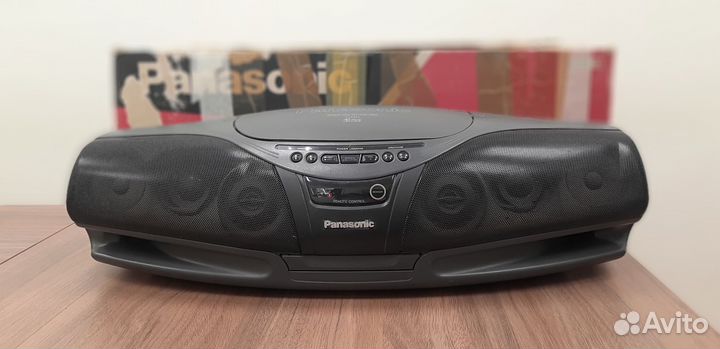 Магнитофон panasonic RX-DT75 k black noir 