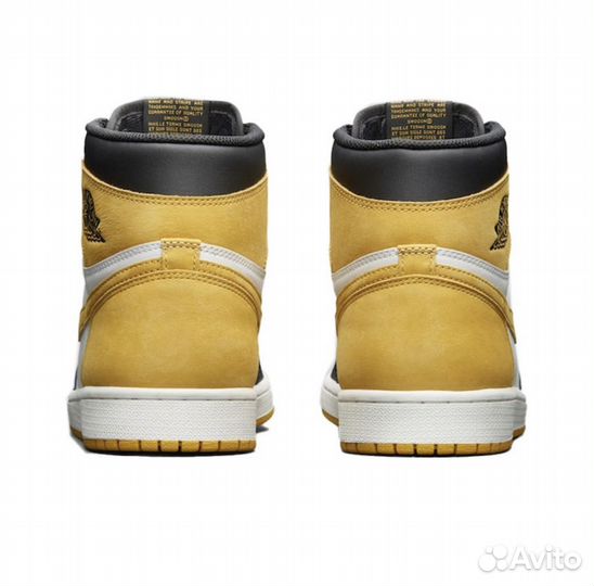 Кроссовки Nike Air Jordan 1 High OG Yellow Ochre