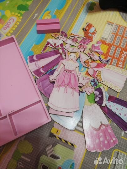 Магнитная кукла принцесса Оливия