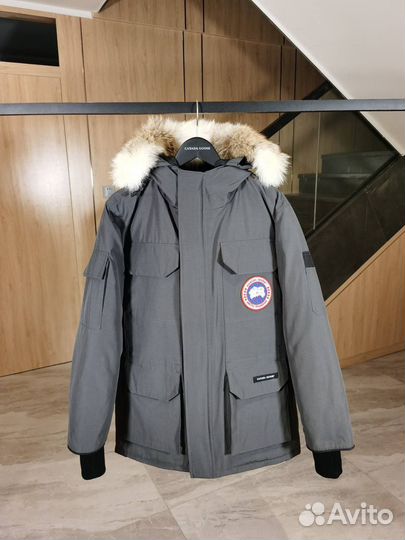 Зимняя парка Canada Goose серая