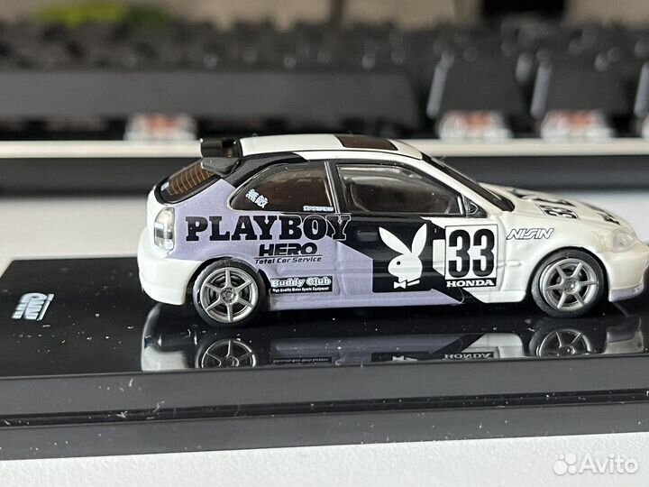Honda Civic Playboy livery 1:64