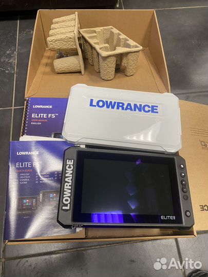 Эхолот lowrance FS 9 +датчик 3в1 RU