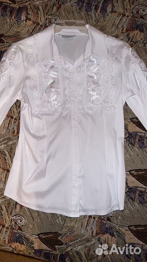 Рубашка белая для девочки